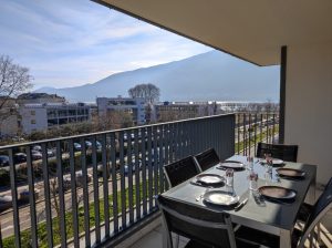 Terrasse 12m2 avec une trés belle vue